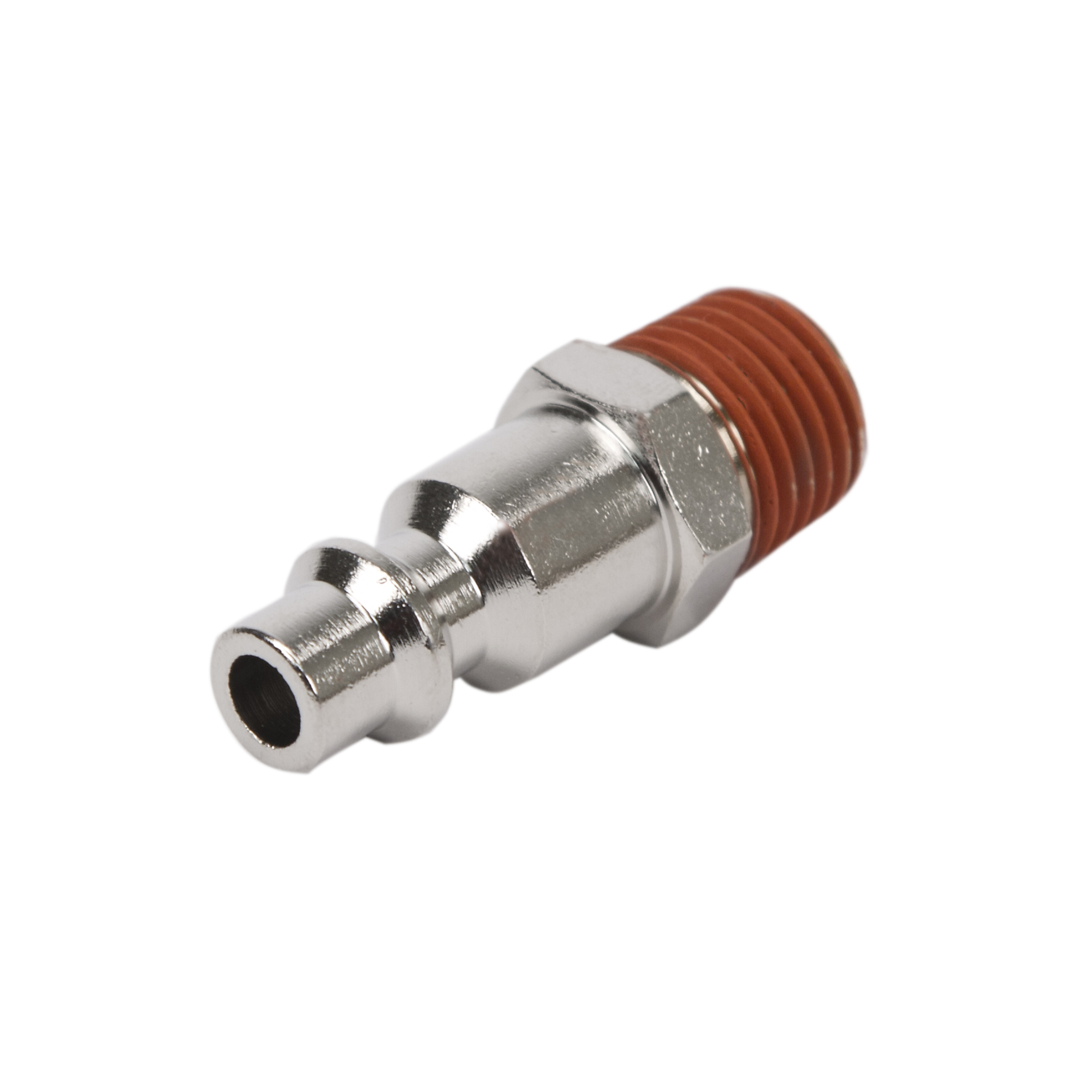Viair Quick Connect Stud - 1/4in. NPT, Nickel-Plated Brass, Model# 92815